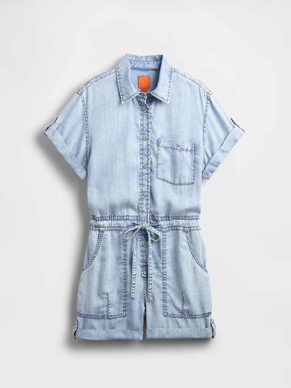 NWT Gap Studio Tencel Romper, Size XL